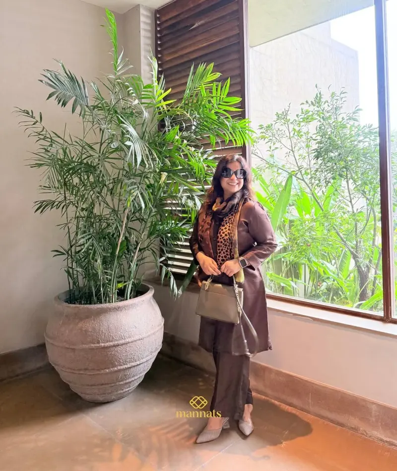 Command Elegance with our Satin Linen Coord Set – Mannats Boutique
