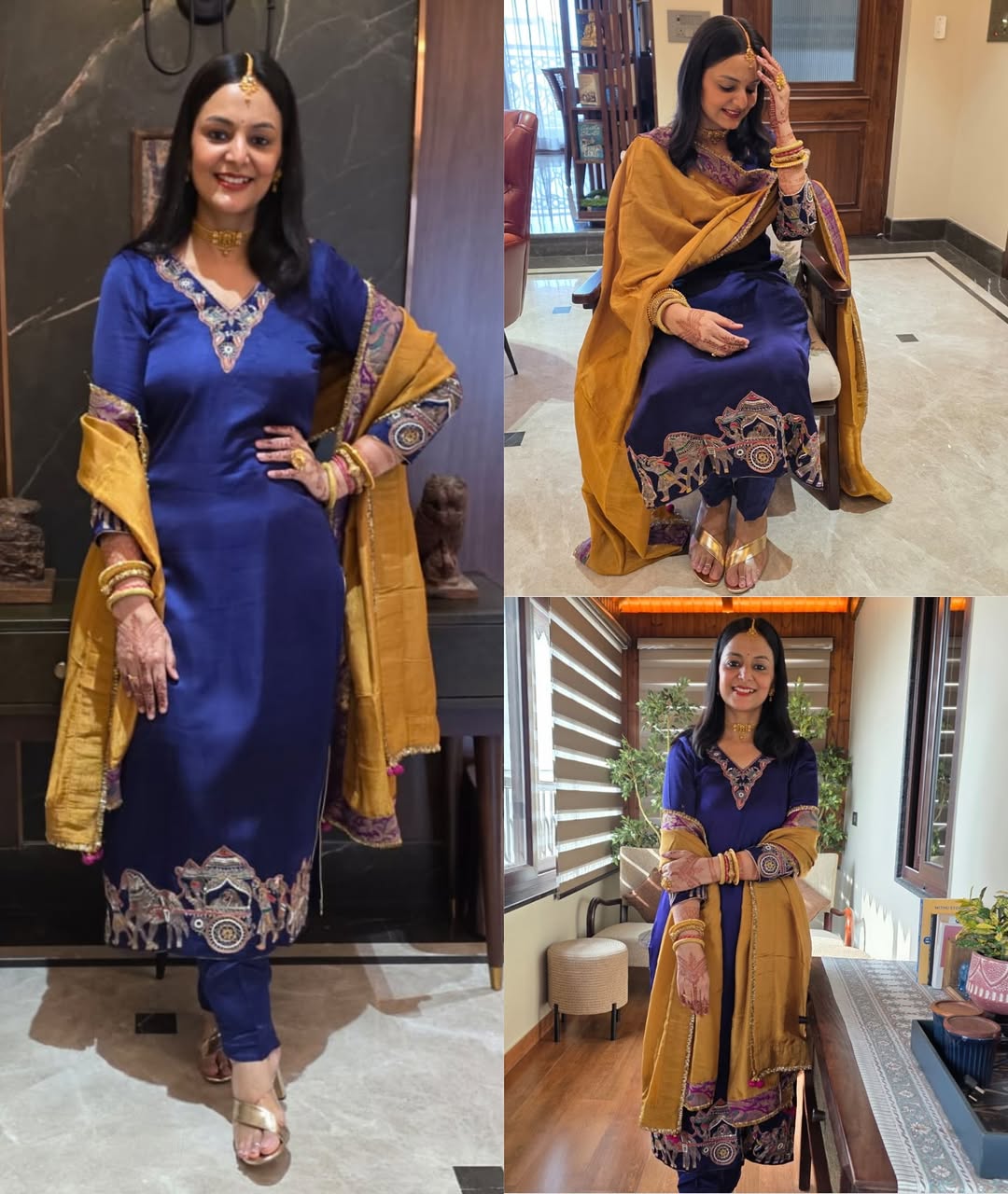 Celebrations with NidhiStep into timeless elegance with our Silk Palki Theme Embroidered Suit, c (4)